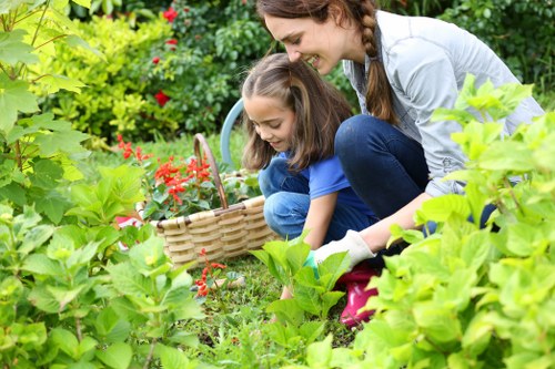 Close-up of natural-looking artificial grass for Bromley properties
