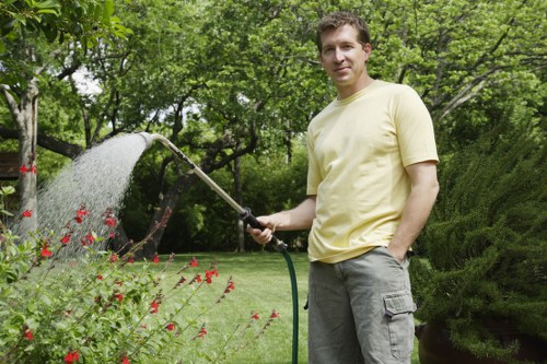 Waste removal and site clearance for landscaping