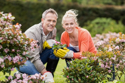Reusable garden materials prepared for charity donation